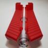 Voetkappen set rood - foto 2