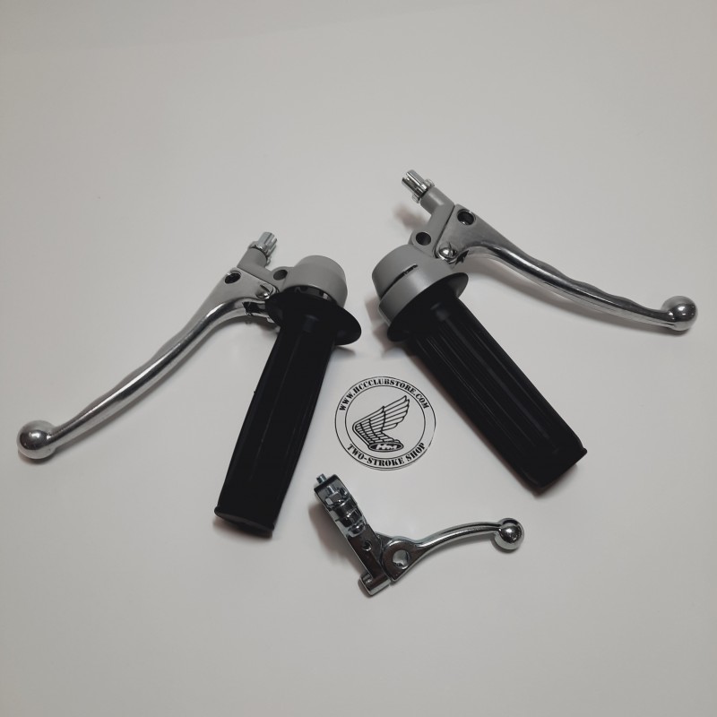 Stuuropstelling set grijs / alu (76'er look) compleet - Lusito deluxe