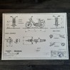 Constructietekening Honda Camino 70 x 50 cm - foto 1