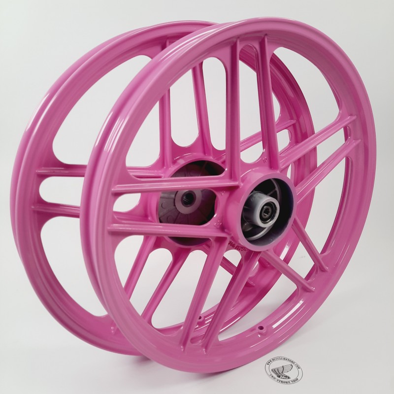 Gietwielenset roze replica "Grimeca"